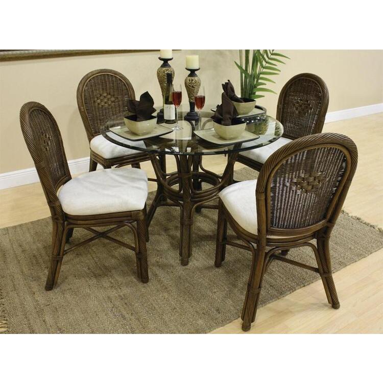 Home Styles Biscayne 5-PC Outdoor Dining Set with 4 Armchairs
